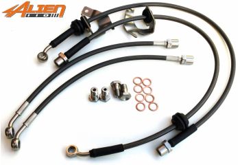 Alpine A110 braided brake hose kit